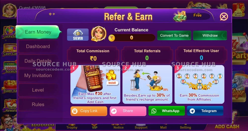 Teen Patti Star多层级VIP晋级与巨额彩金奖励