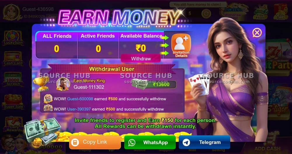 Teen Patti Star印度本土化真金棋牌游戏大厅全览