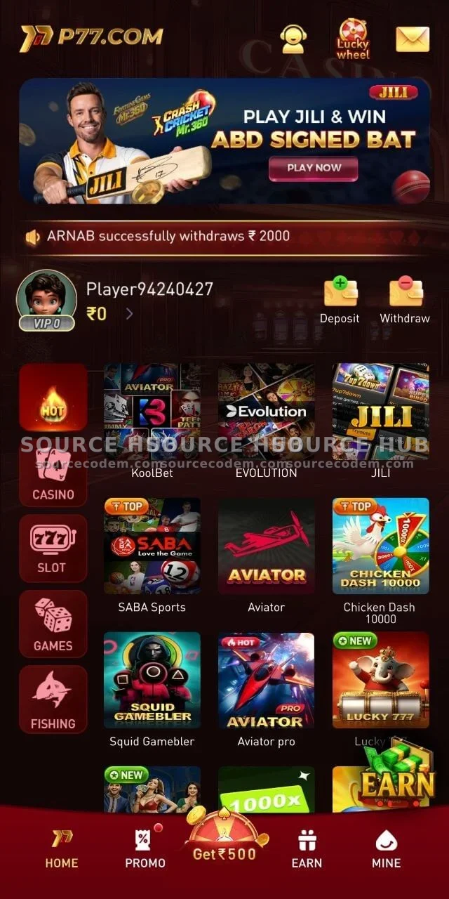 内置Aviator飞机与JILI爆分电子源码