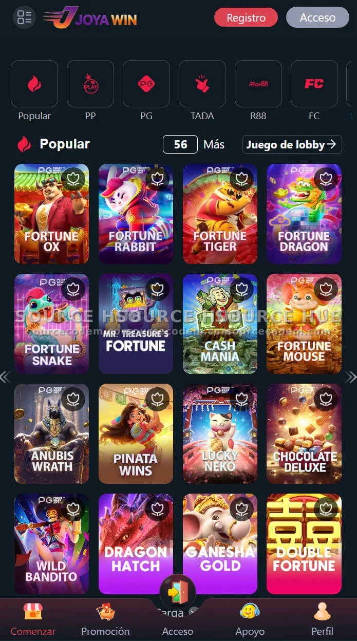 深度对接PG Soft电子PG电子全系大厅源码